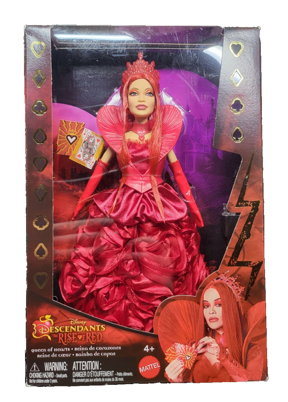 Disney Descendants The Rise of Red Queen of Heart Fashion Doll Rita Ora